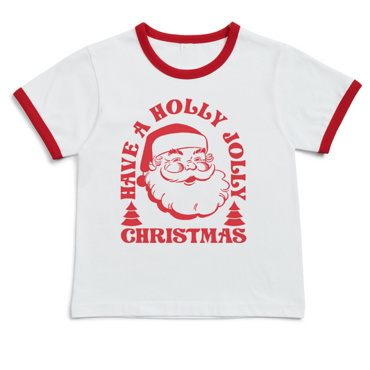 Holly Jolly Santa Tee