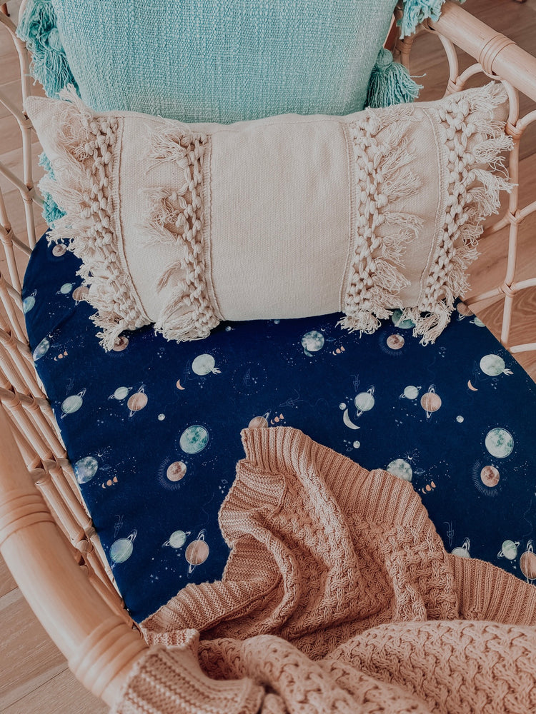 Milky Way Bassinet/Change Mat Sheet