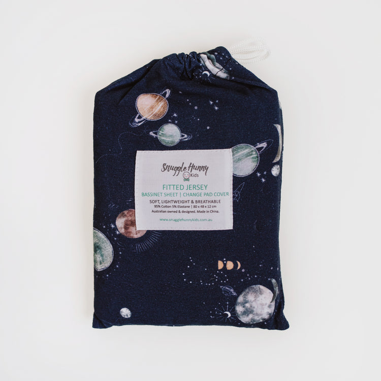 Milky Way Bassinet/Change Mat Sheet