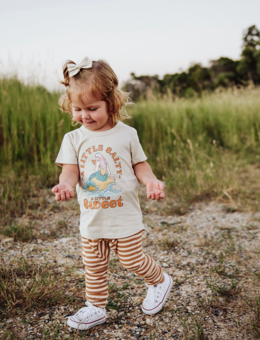 Salty Mermaid Sandy Tee – Cheeky Bubbas