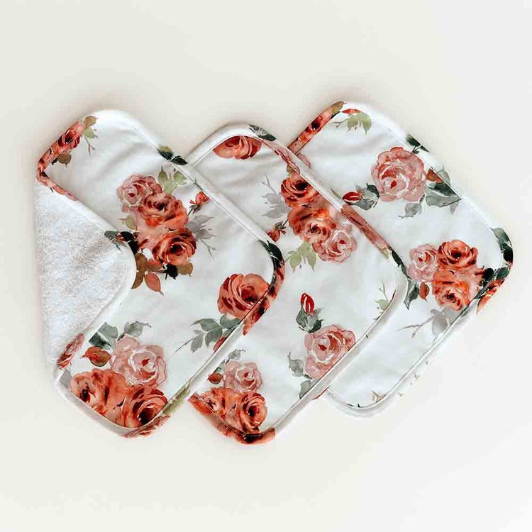 Rosebud Organic Wash Cloths